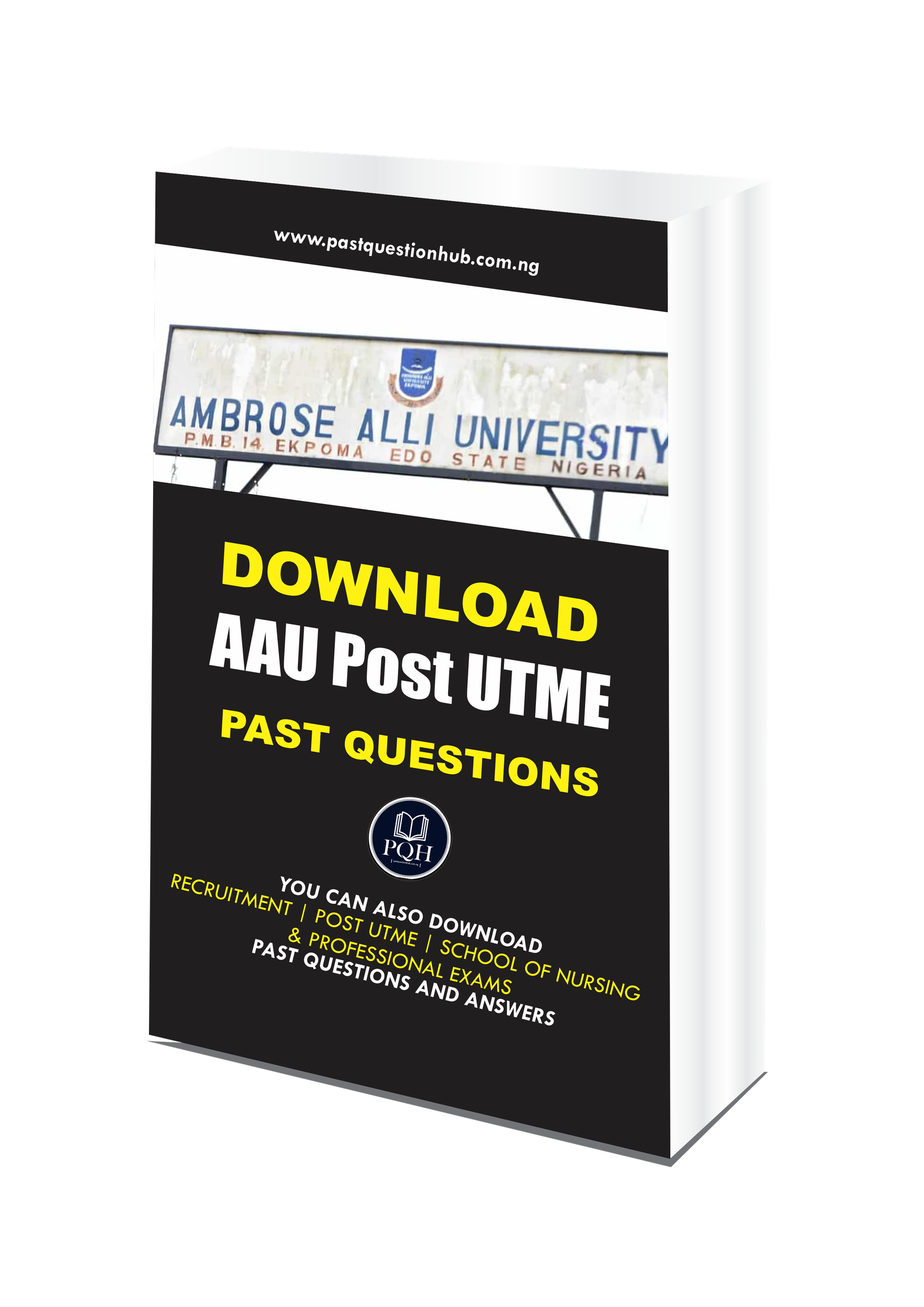 AAU Post UTME Past Questions and Answers PDF Download