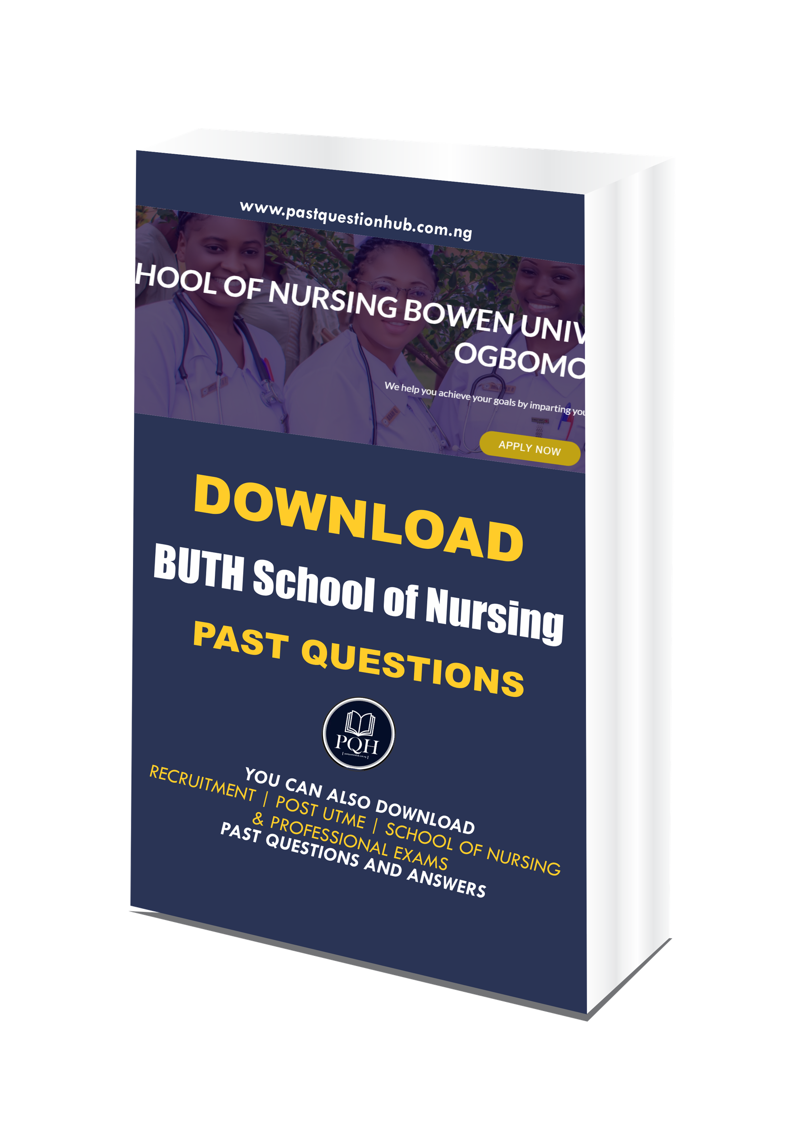 BUTH School of Nursing Past Questions and Answers PDF Download